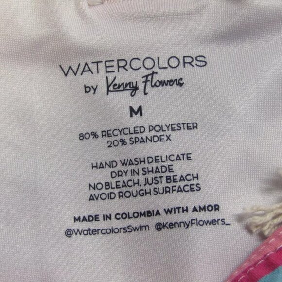 NEW KENNY FLOWERS Women's Sporty Bikini Bottom Mayakoba Multicolor Size M - Picture 10 of 10